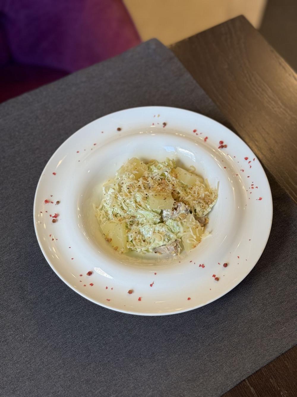 1. Из курочки с ананасом