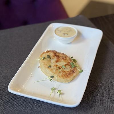 3. Щучья котлета с грибным соусом