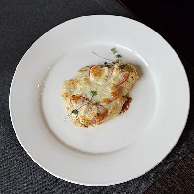 3. Филе куриной грудки с томатами и сыром моцарелла